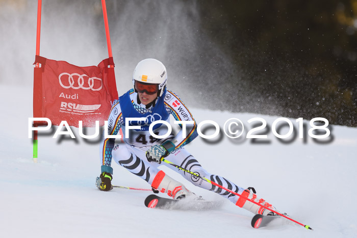 Bayerische Schülermeisterschaft Alpin Riesenslalom 27.01.2018