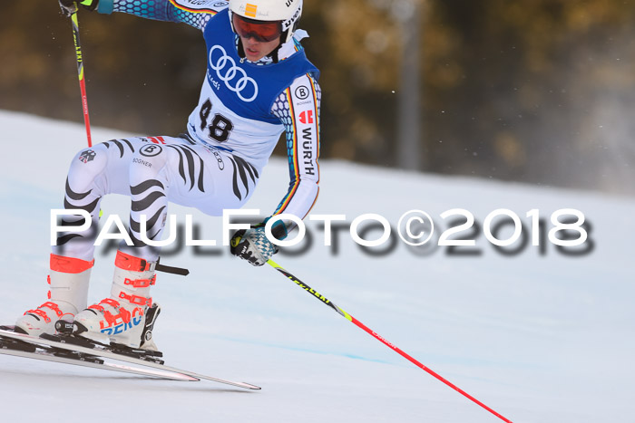 Bayerische Schülermeisterschaft Alpin Riesenslalom 27.01.2018