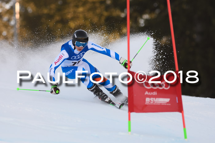 Bayerische Schülermeisterschaft Alpin Riesenslalom 27.01.2018