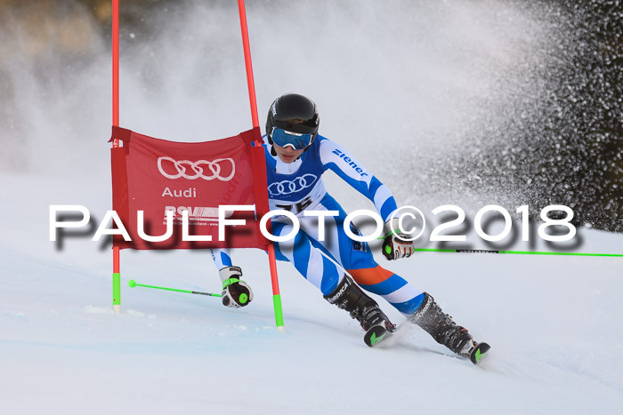 Bayerische Schülermeisterschaft Alpin Riesenslalom 27.01.2018