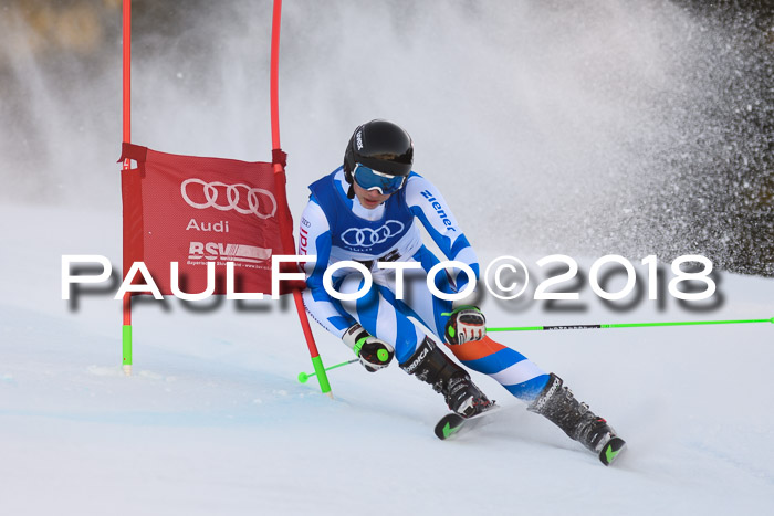 Bayerische Schülermeisterschaft Alpin Riesenslalom 27.01.2018