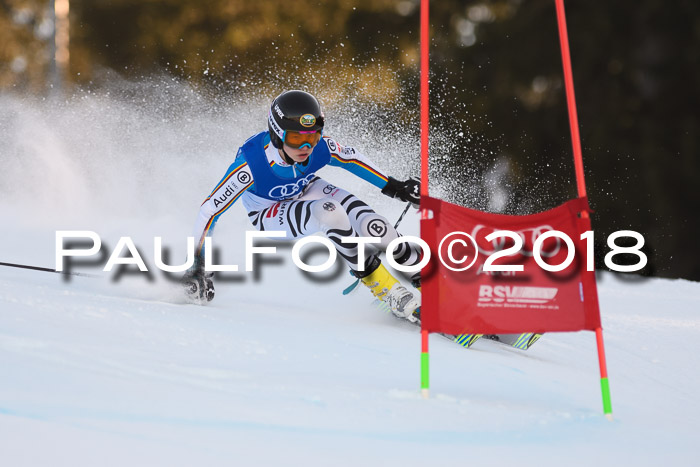 Bayerische Schülermeisterschaft Alpin Riesenslalom 27.01.2018