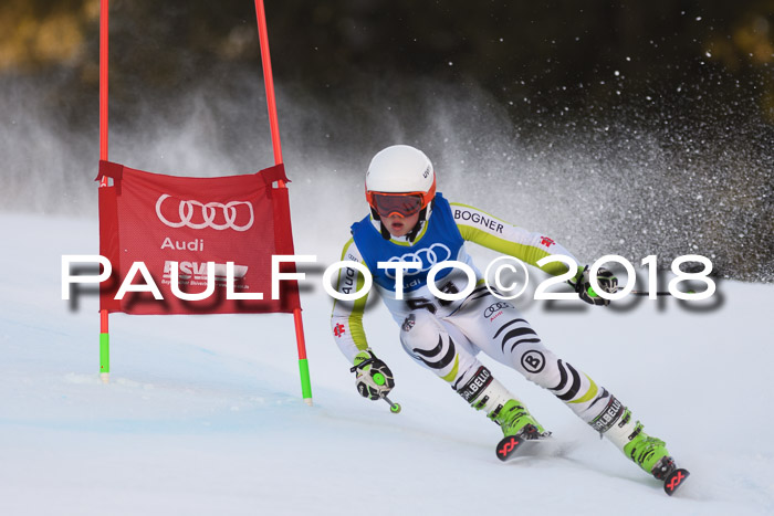 Bayerische Schülermeisterschaft Alpin Riesenslalom 27.01.2018