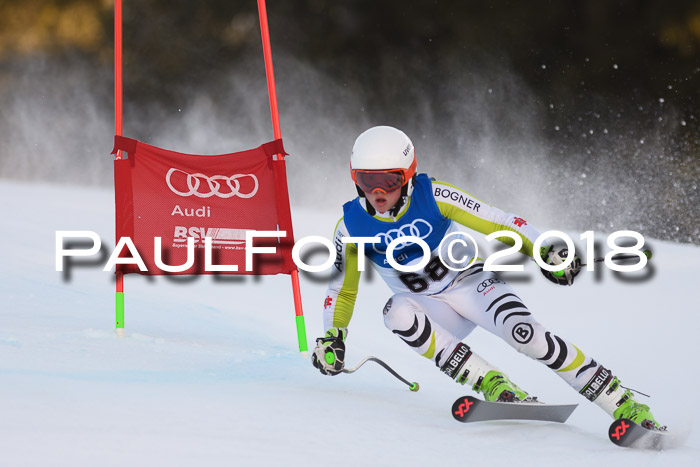 Bayerische Schülermeisterschaft Alpin Riesenslalom 27.01.2018