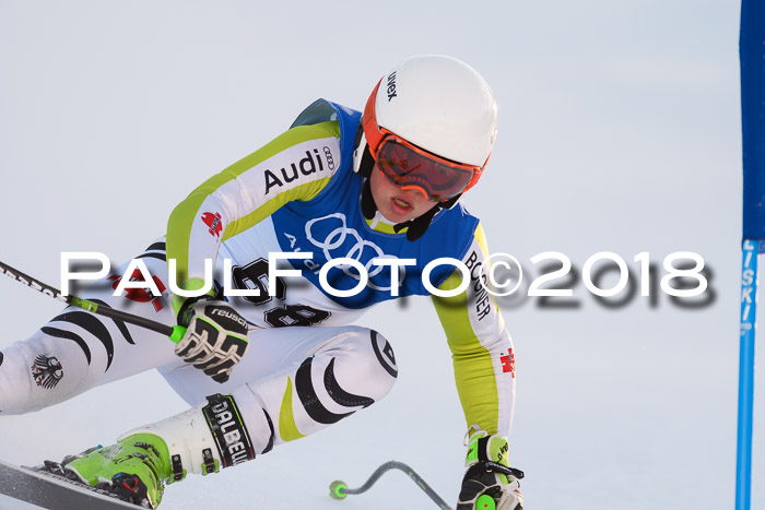 Bayerische Schülermeisterschaft Alpin Riesenslalom 27.01.2018