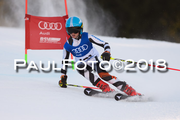 Bayerische Schülermeisterschaft Alpin Riesenslalom 27.01.2018