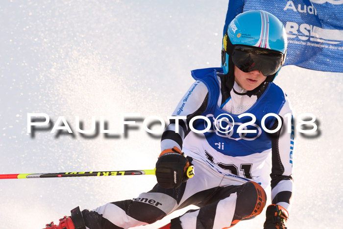 Bayerische Schülermeisterschaft Alpin Riesenslalom 27.01.2018