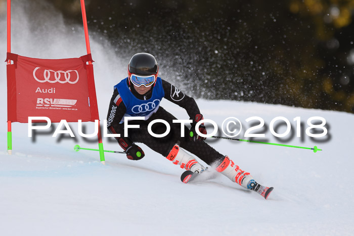 Bayerische Schülermeisterschaft Alpin Riesenslalom 27.01.2018