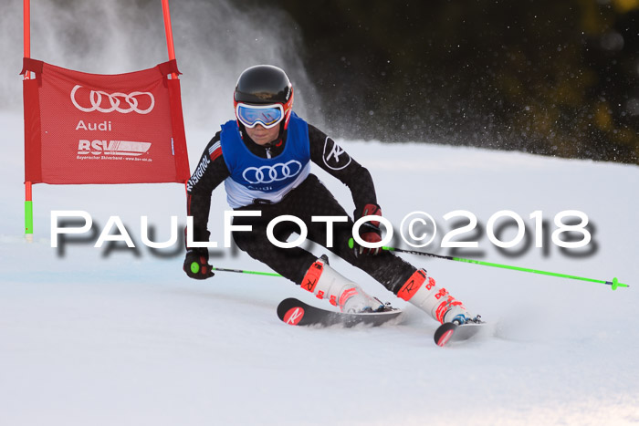 Bayerische Schülermeisterschaft Alpin Riesenslalom 27.01.2018