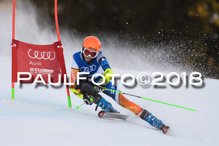 Bayerische Schülermeisterschaft Alpin Riesenslalom 27.01.2018