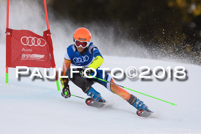 Bayerische Schülermeisterschaft Alpin Riesenslalom 27.01.2018