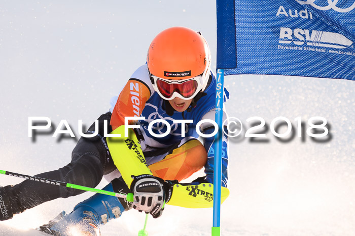 Bayerische Schülermeisterschaft Alpin Riesenslalom 27.01.2018