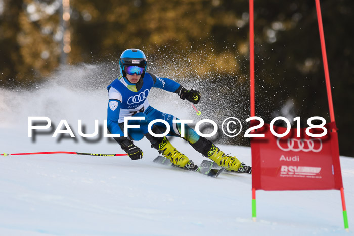 Bayerische Schülermeisterschaft Alpin Riesenslalom 27.01.2018