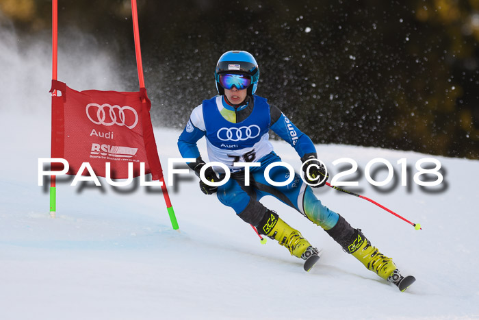 Bayerische Schülermeisterschaft Alpin Riesenslalom 27.01.2018