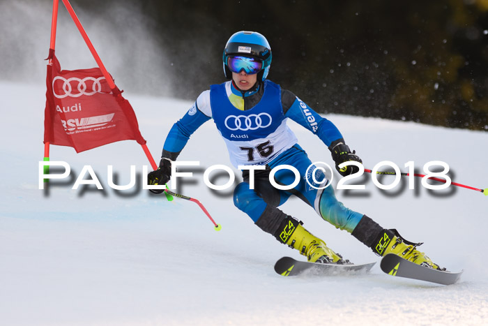 Bayerische Schülermeisterschaft Alpin Riesenslalom 27.01.2018