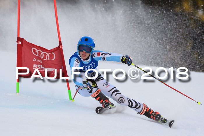 Bayerische Schülermeisterschaft Alpin Riesenslalom 27.01.2018