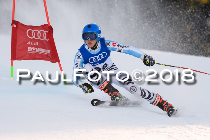 Bayerische Schülermeisterschaft Alpin Riesenslalom 27.01.2018