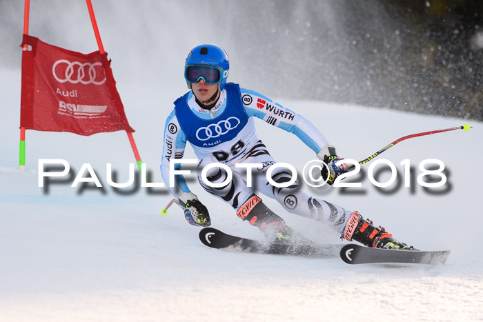 Bayerische Schülermeisterschaft Alpin Riesenslalom 27.01.2018