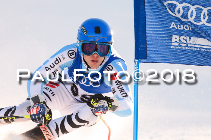 Bayerische Schülermeisterschaft Alpin Riesenslalom 27.01.2018