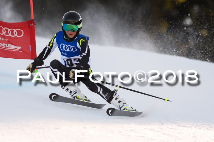 Bayerische Schülermeisterschaft Alpin Riesenslalom 27.01.2018