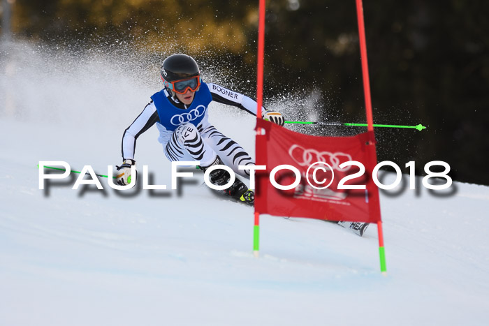 Bayerische Schülermeisterschaft Alpin Riesenslalom 27.01.2018