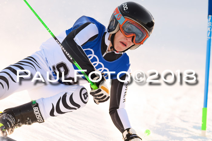 Bayerische Schülermeisterschaft Alpin Riesenslalom 27.01.2018