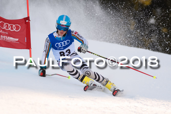 Bayerische Schülermeisterschaft Alpin Riesenslalom 27.01.2018