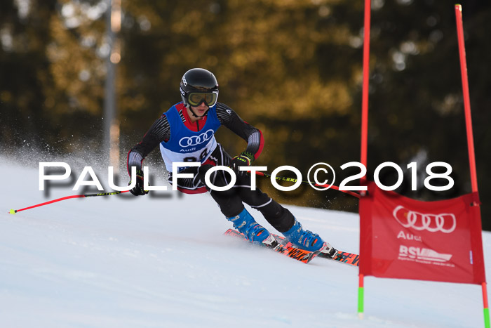 Bayerische Schülermeisterschaft Alpin Riesenslalom 27.01.2018