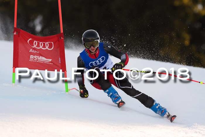 Bayerische Schülermeisterschaft Alpin Riesenslalom 27.01.2018