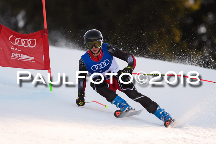 Bayerische Schülermeisterschaft Alpin Riesenslalom 27.01.2018