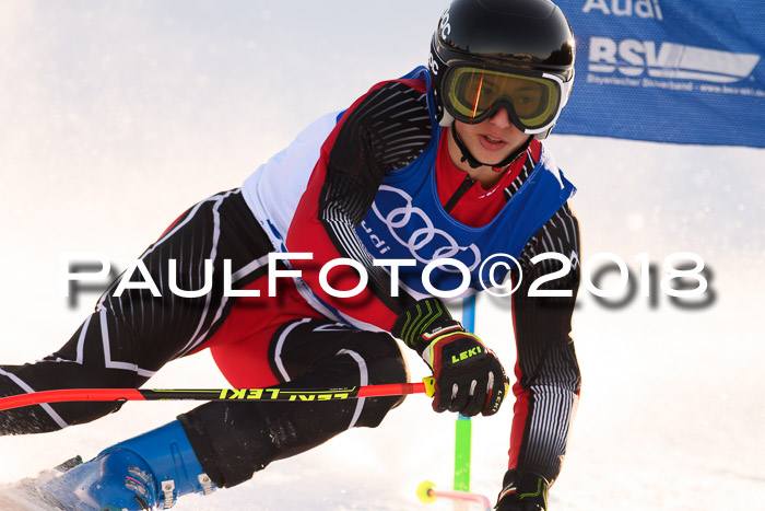 Bayerische Schülermeisterschaft Alpin Riesenslalom 27.01.2018