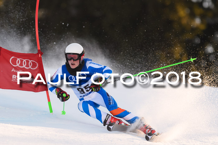 Bayerische Schülermeisterschaft Alpin Riesenslalom 27.01.2018