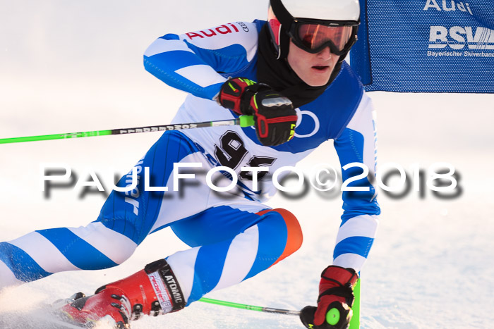 Bayerische Schülermeisterschaft Alpin Riesenslalom 27.01.2018