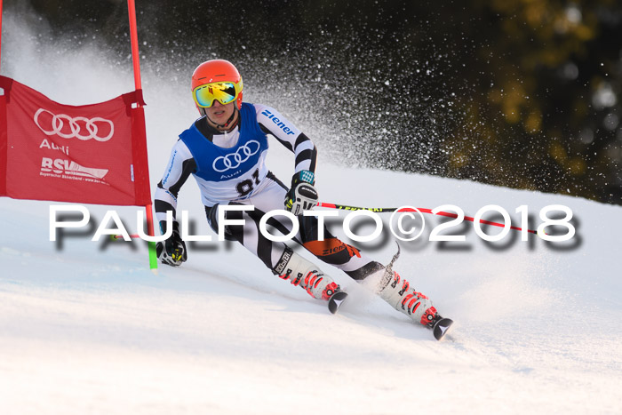 Bayerische Schülermeisterschaft Alpin Riesenslalom 27.01.2018