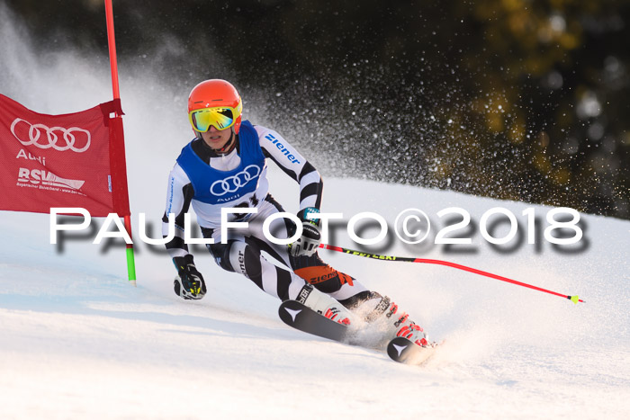 Bayerische Schülermeisterschaft Alpin Riesenslalom 27.01.2018