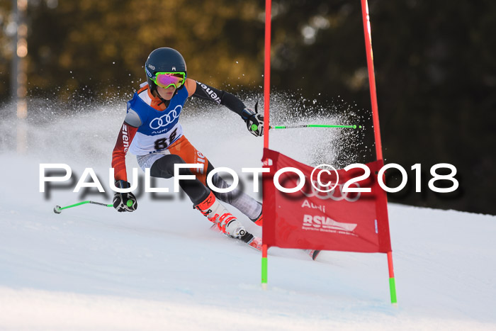 Bayerische Schülermeisterschaft Alpin Riesenslalom 27.01.2018