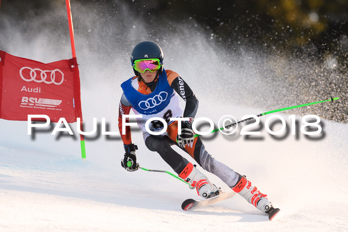 Bayerische Schülermeisterschaft Alpin Riesenslalom 27.01.2018