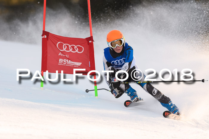 Bayerische Schülermeisterschaft Alpin Riesenslalom 27.01.2018