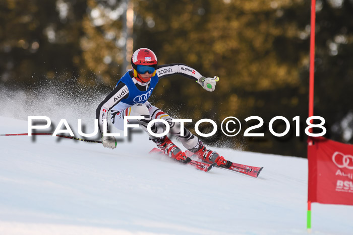 Bayerische Schülermeisterschaft Alpin Riesenslalom 27.01.2018