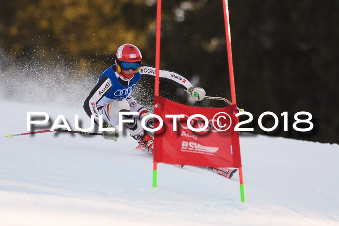 Bayerische Schülermeisterschaft Alpin Riesenslalom 27.01.2018