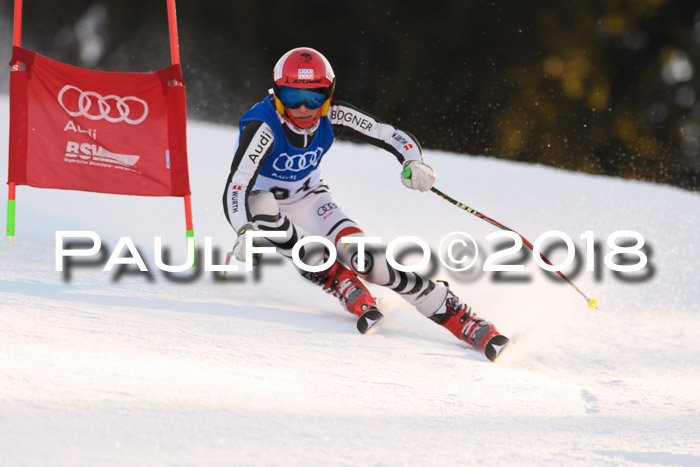 Bayerische Schülermeisterschaft Alpin Riesenslalom 27.01.2018