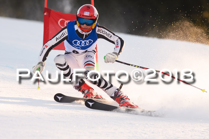 Bayerische Schülermeisterschaft Alpin Riesenslalom 27.01.2018