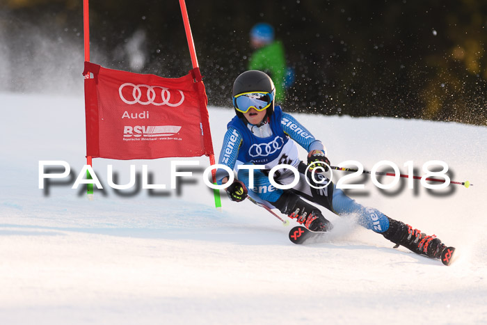 Bayerische Schülermeisterschaft Alpin Riesenslalom 27.01.2018