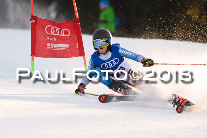 Bayerische Schülermeisterschaft Alpin Riesenslalom 27.01.2018