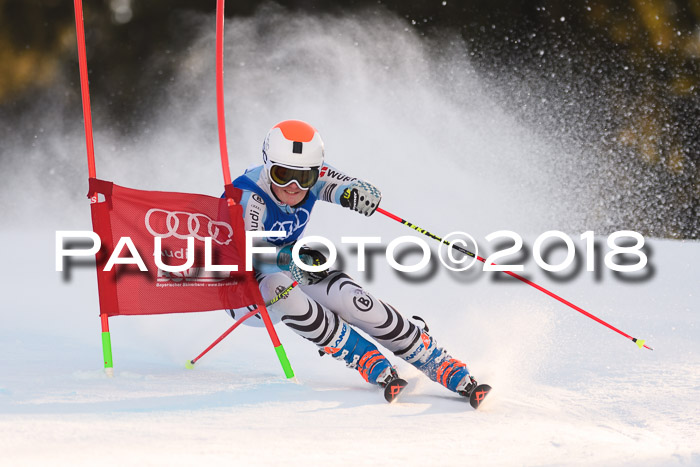 Bayerische Schülermeisterschaft Alpin Riesenslalom 27.01.2018