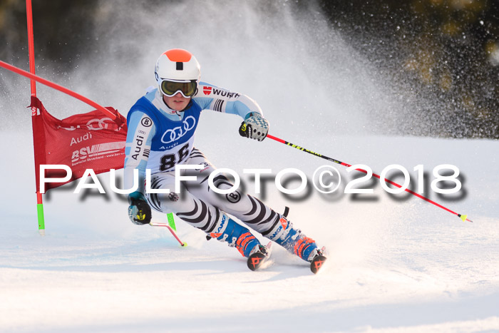 Bayerische Schülermeisterschaft Alpin Riesenslalom 27.01.2018