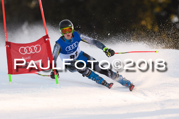 Bayerische Schülermeisterschaft Alpin Riesenslalom 27.01.2018