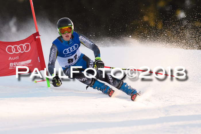 Bayerische Schülermeisterschaft Alpin Riesenslalom 27.01.2018