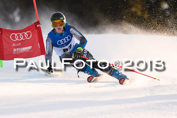 Bayerische Schülermeisterschaft Alpin Riesenslalom 27.01.2018