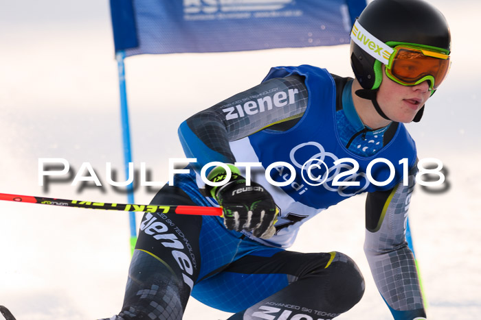 Bayerische Schülermeisterschaft Alpin Riesenslalom 27.01.2018